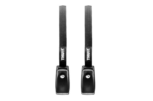 Thule Locking Straps 13ft. (Includes 2 One-Key Lock Cylinders) 2 Pack - Black