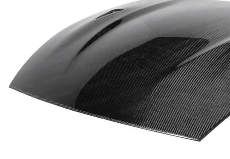 Seibon 09-10 Nissan 370Z / Fairlady Z (Z34) GTR Carbon Fiber Hood-thumbmail-3