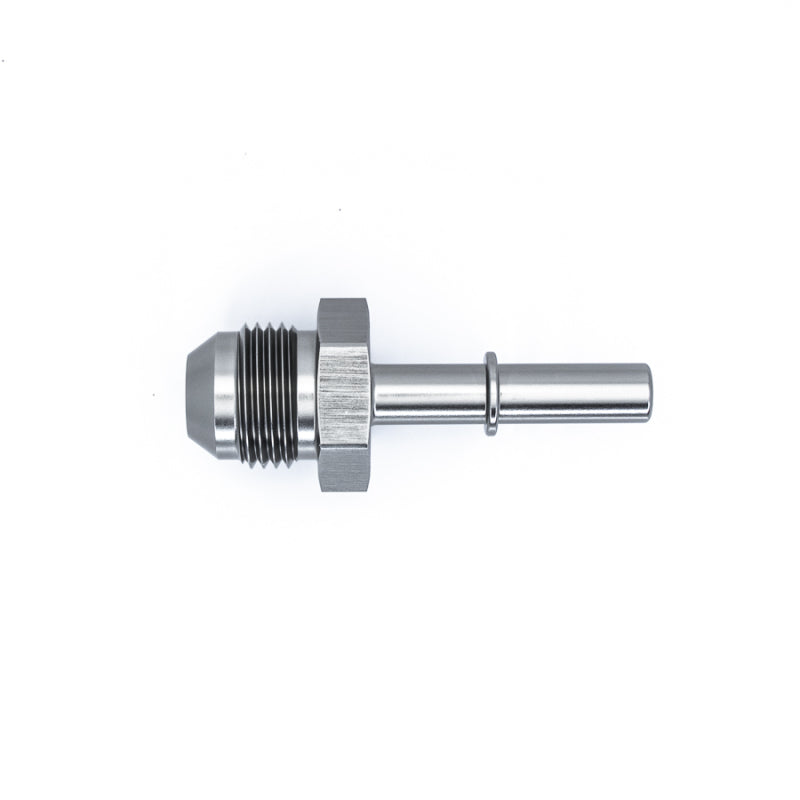 DeatschWerks 8AN Male Flare to 5/16in Male EFI Quick Connect Adapter - Anodized Matte Black-thumbmail-2