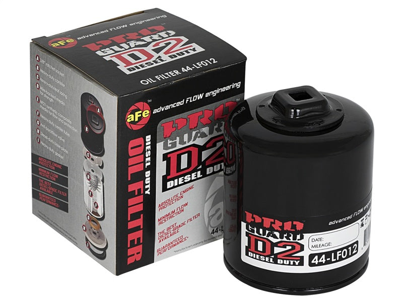 aFe Pro GUARD D2 Oil Filter 07-14 GM Trucks V8 4.8L/5.3L/6.0L/6.2L (4 Pack)-thumbmail-5
