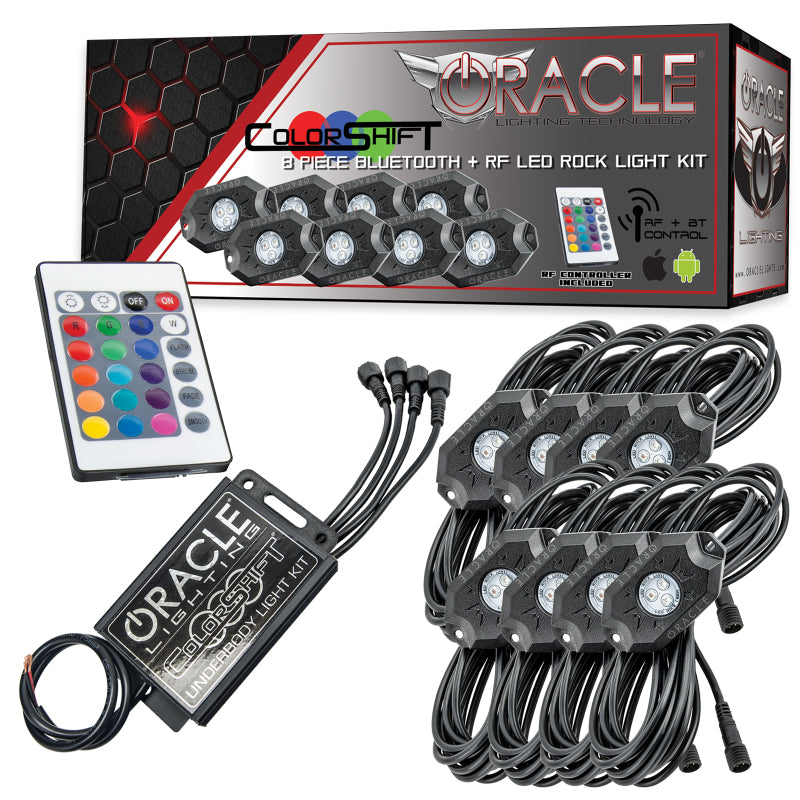 Oracle Bluetooth + RF Underbody Rock Light Kit - 8 PCS - ColorSHIFT-thumbmail-78