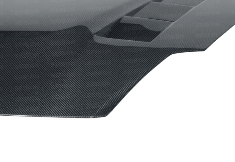 Seibon 07-08 Nissan 350z TS-style Carbon Fiber Hood-thumbmail-2