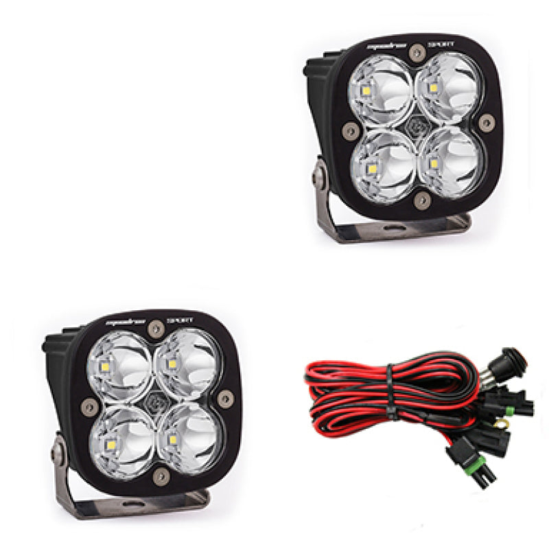 Baja Designs Squadron Sport Work/Scene Pair LED Light Pods - Clear-thumbmail-1