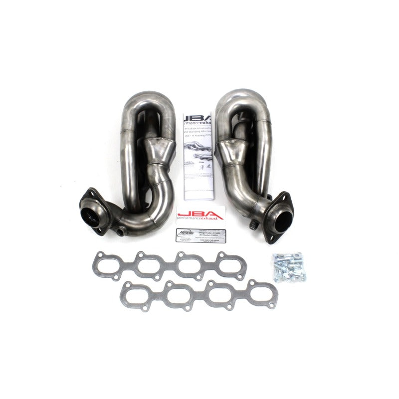 JBA 07-14 Ford GT500 5.4/5.8L 4V 1-5/8in Primary Raw 409SS Cat4Ward Header-thumbmail-2