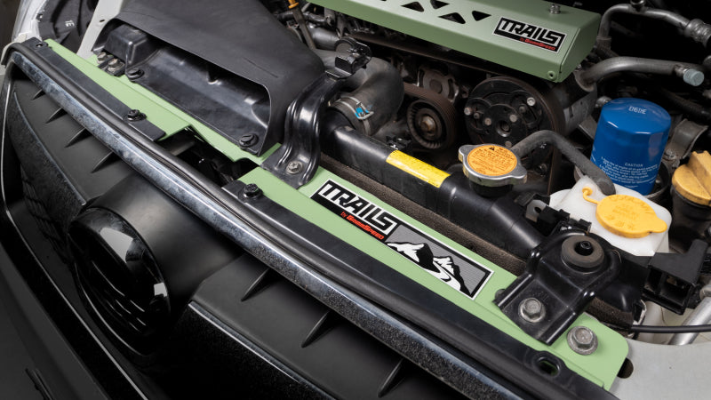 GrimmSpeed 13-17 Subaru Crosstrek TRAILS Radiator Shroud - Green-thumbmail-2