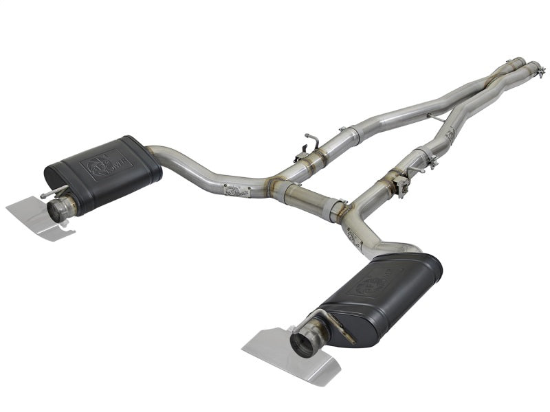 aFe MACH Force-Xp 304 SS Catback Exhaust 17-19 Dodge Challenger V8-5.7L-thumbmail-1