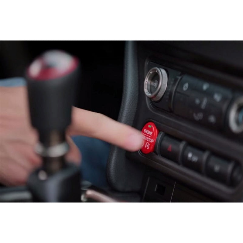 Ford Racing 15-16 Mustang Red Starter Button Installation Kit-thumbmail-2