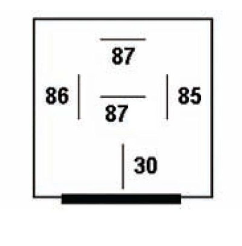 Hella RELAY MINI ISO 5P 12V SPST D87 DIO BKT-thumbmail-2