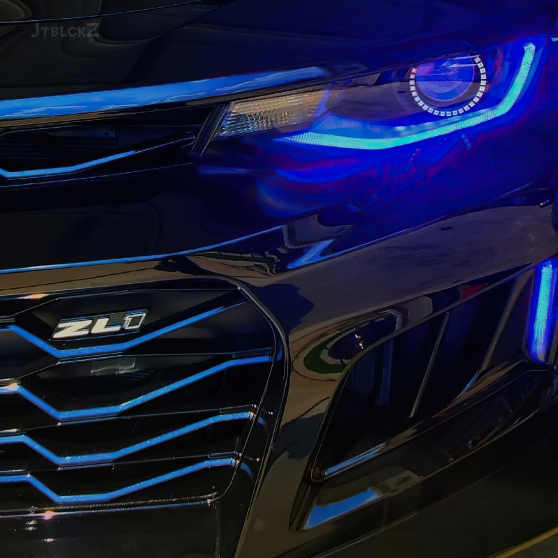 Oracle 16-18 Chevy Camaro RGB+W Headlight DRL Upgrade Kit - ColorSHIFT w/o Controller-thumbmail-8