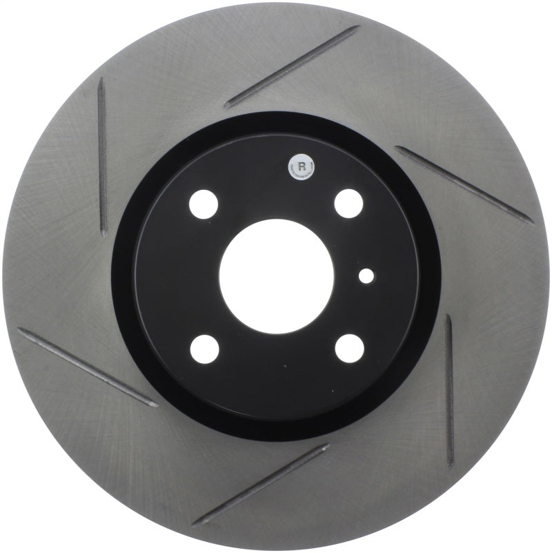 StopTech 16-18 Mazda Miata MX-5 Sport Slotted Front Right Rotor-thumbmail-4