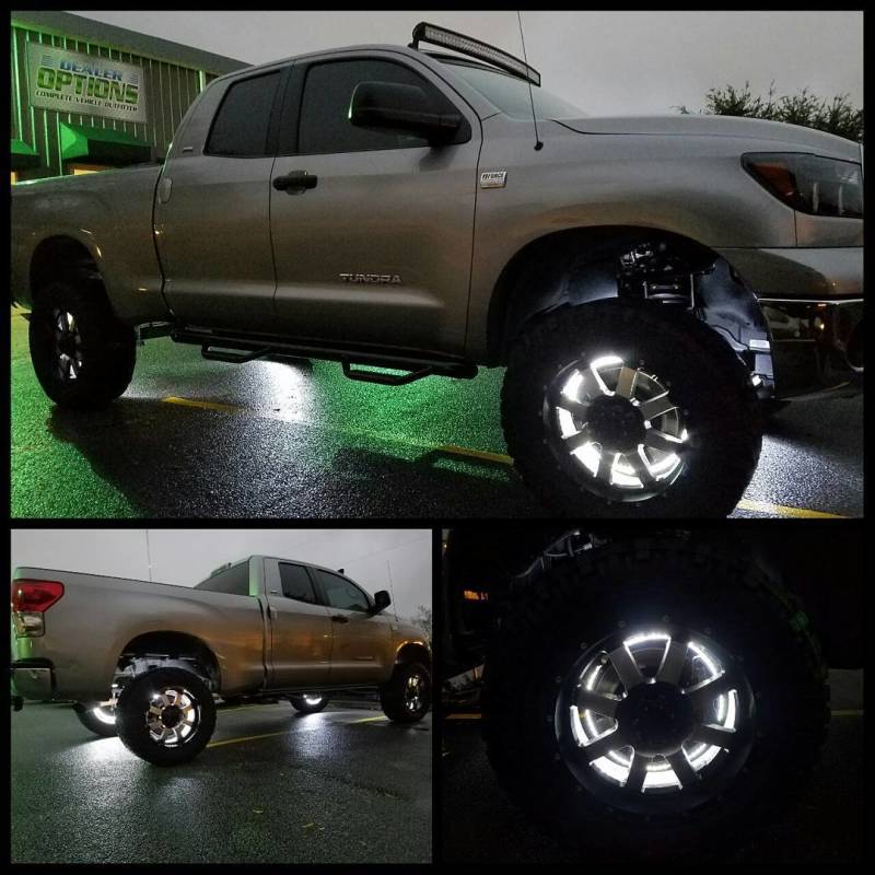 Oracle LED Illuminated Wheel Rings - Double LED - White-thumbmail-14