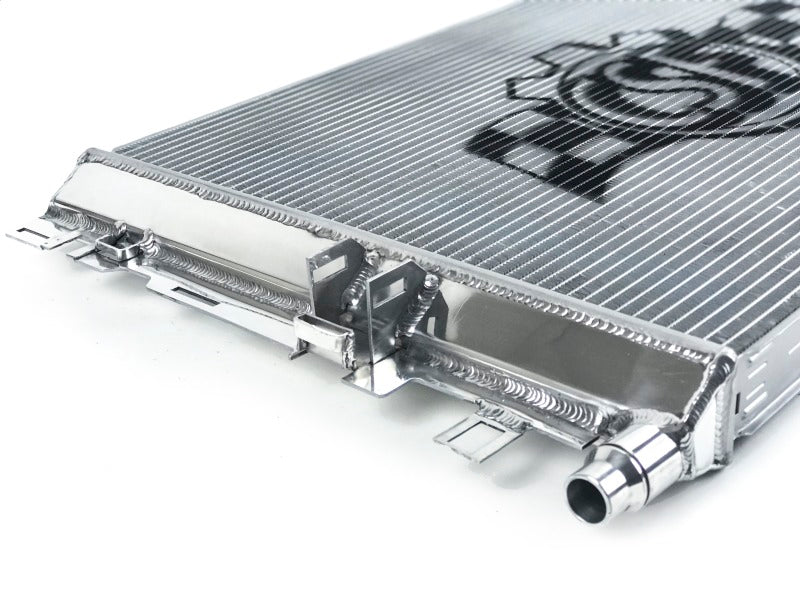 CSF 2015+ Mercedes Benz C63 AMG (W205) Front Mount Heat Exchanger w/Rock Guard-thumbmail-2