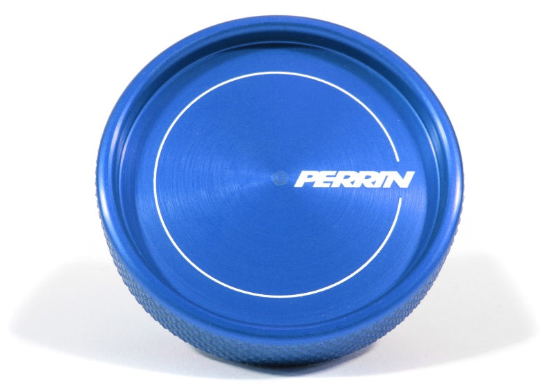 Perrin 02-21 Subaru WRX / 2022 BRZ & GR86 / 04-21 STI / 00-18 Forester XT Oil Fill Cap - Blue-thumbmail-2