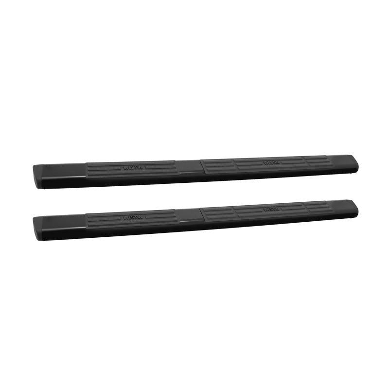 Westin Premier 6 in Oval Side Bar - Mild Steel 75 in - Black-thumbmail-2