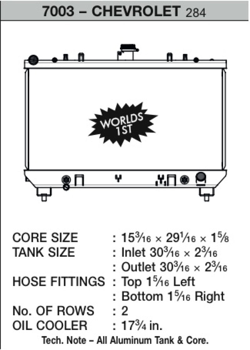 CSF 10-12 Chevrolet Camaro V8 Radiator-thumbmail-5