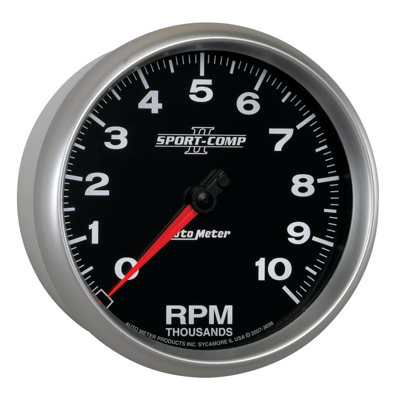 Autometer Sport-Comp II 5 inch 0-10000 RPM In Dash Tachometer-thumbmail-3