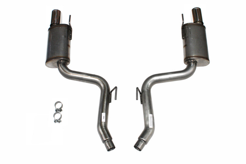 JBA 15-20 Ford Mustang EcoBoost 2.3L 409SS Dual Rear Exit Cat-Back Exhaust-thumbmail-1