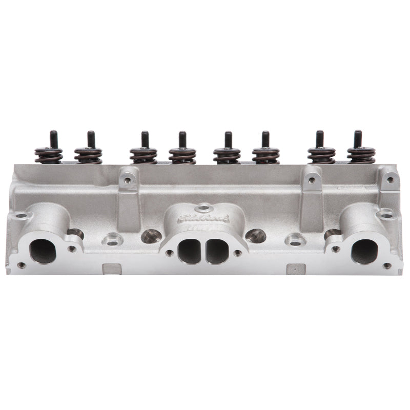 Edelbrock Cylinder Head Pontiac Performer D-Port 72cc Chambers for Hydraulic Roller Cam Complete-thumbmail-10
