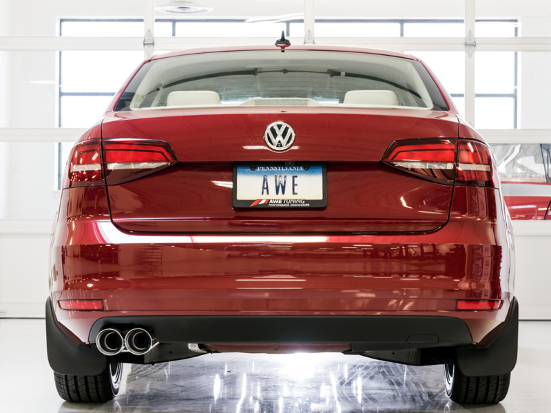 AWE Tuning 09-14 Volkswagen Jetta Mk6 1.4T Touring Edition Exhaust - Chrome Silver Tips-thumbmail-3