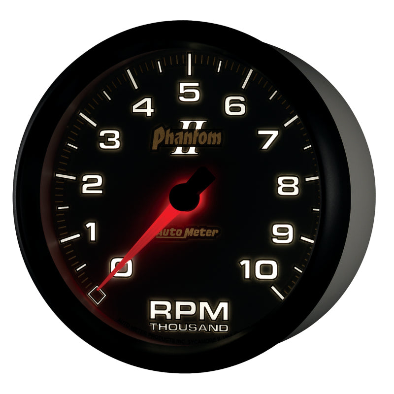 Autometer Phantom II 5in Electrical 10K RPM In-Dash Tachometer-thumbmail-4