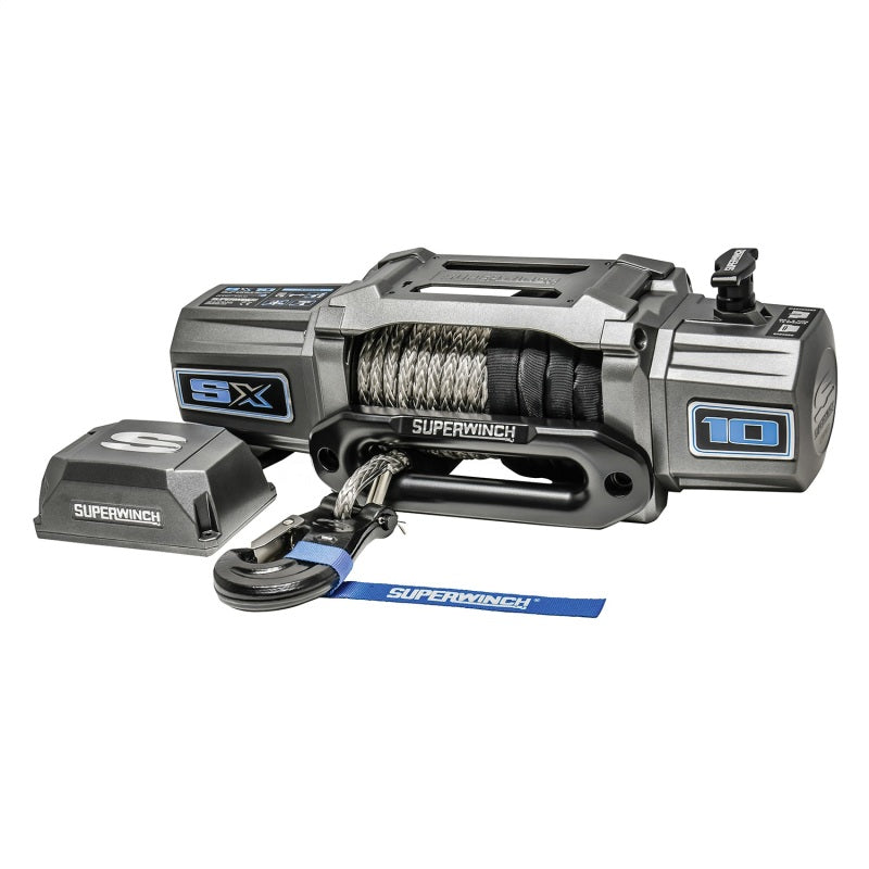 Superwinch 10000 LBS 12V DC 3/8in x 80ft Synthetic Rope SX 10000 Winch-thumbmail-8