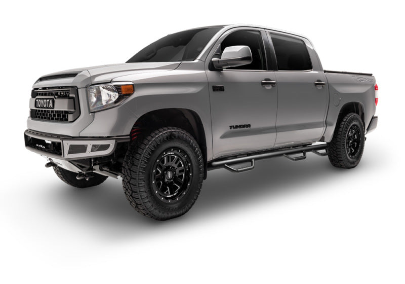 N-Fab Nerf Step 15-17 GMC - Chevy Canyon/Colorado Crew Cab 5ft Bed - Tex. Black - Bed Access - 3in-thumbmail-7