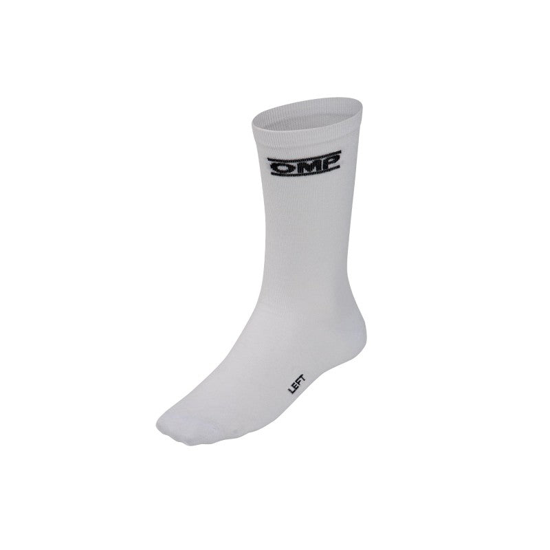 OMP Tecnica Socks White - Size L-thumbmail-1