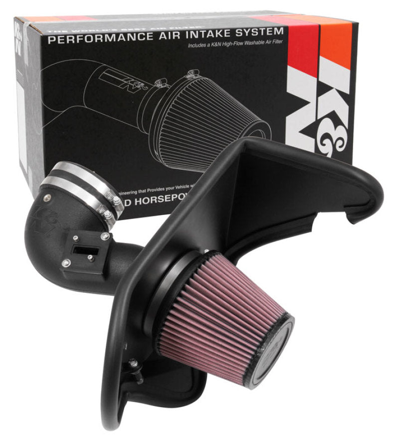 K&N 16-17 Chevrolet Camaro L4-2.0L F/I Turbo Aircharger Performance Intake-thumbmail-10