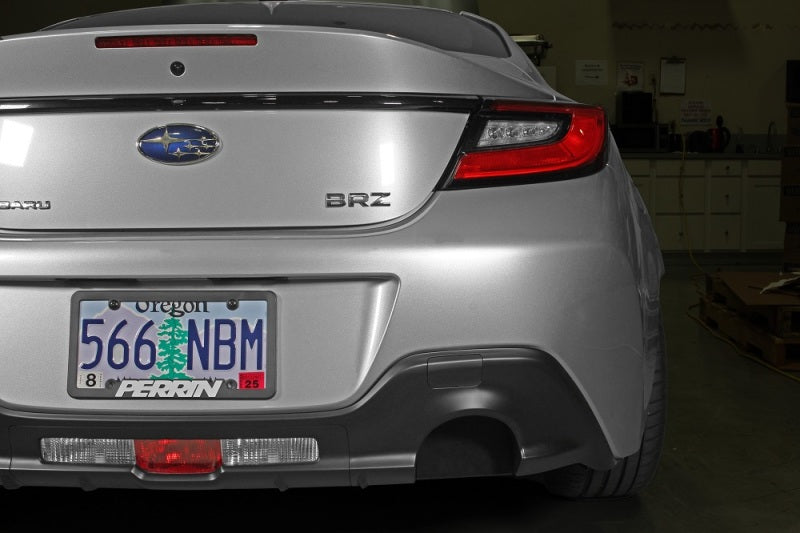 Perrin 22+ BRZ/GR86 Exhaust Cutout Plate (Right Side For Single Outlet Exhaust Systems)-thumbmail-2