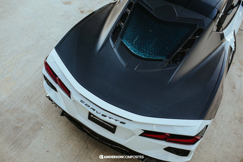 Anderson Composites 20-21 Chevrolet Corvette C8 Dry Carbon Decklid-thumbmail-1