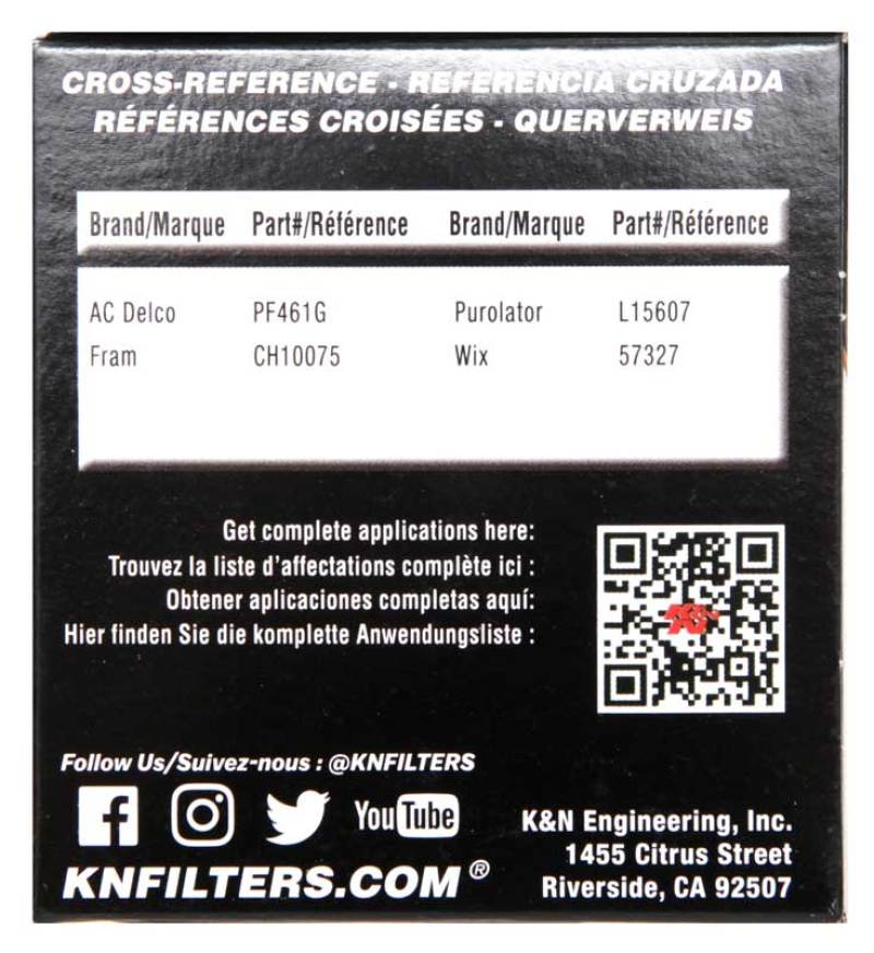 K&N 2019 BMW M2 3.0L/M4 3.0L Cartridge Oil Filter-thumbmail-6