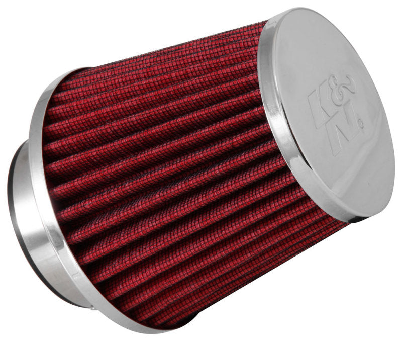 K&N Universal Chrome Filter 2 3/4in FLG / 4 1/2in Bottom / 4 1/2in Height-thumbmail-1
