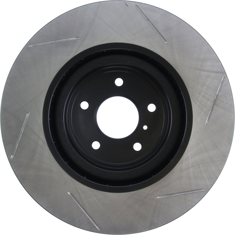 StopTech Power Slot Nissan 370z / Infiniti G37 SportStop Slotted Front Right Rotor-thumbmail-6