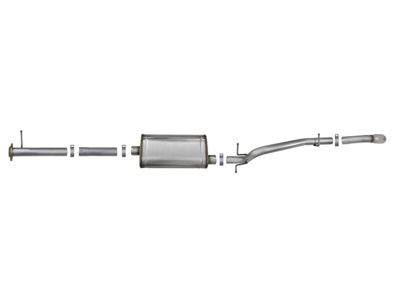 aFe MACH Force-Xp Hi-Tuck 3in. 409 SS C/B Exhaust 15-18 GM Colorado L4-2.5L/V6-3.6L - Polished Tip-thumbmail-5