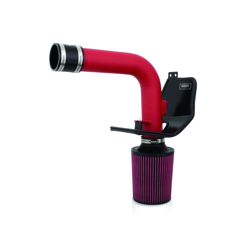 Mishimoto 08+ Subaru WRX/STi Performance Cold Air Intake Kit - Wrinkle Red-thumbmail-10