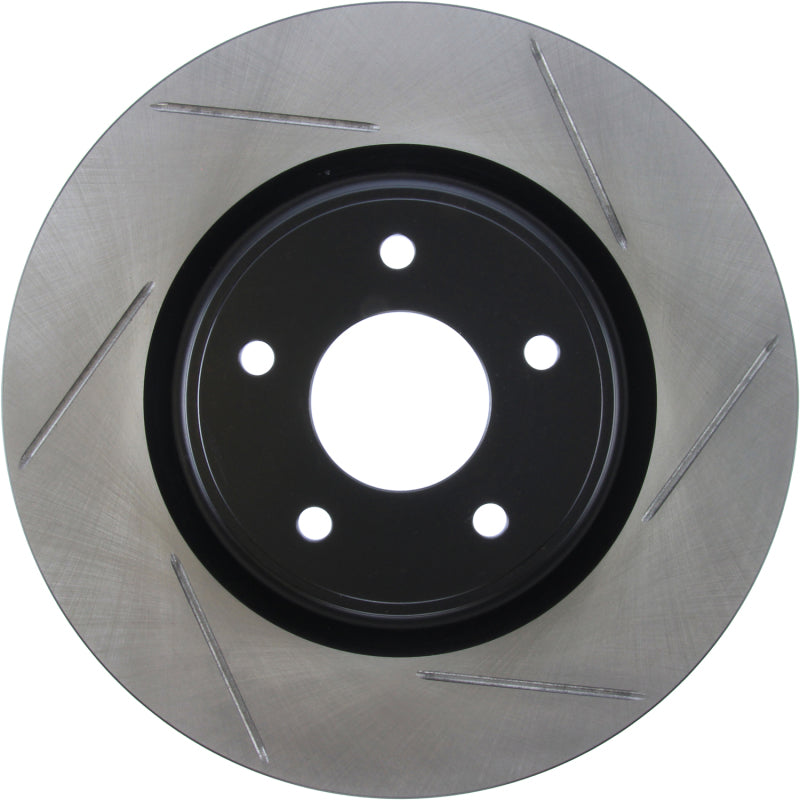 StopTech 13-15 Nissan Pathfinder Slotted Front Left Rotor-thumbmail-2