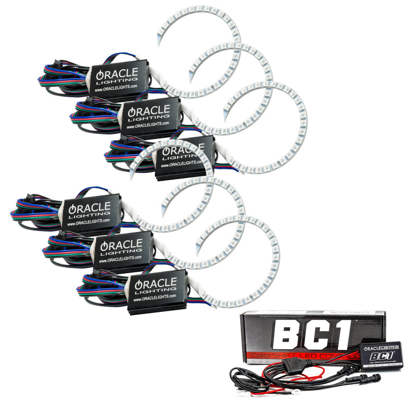 Oracle Mazda 3 04-09 Halo Kit - ColorSHIFT w/ BC1 Controller-thumbmail-2