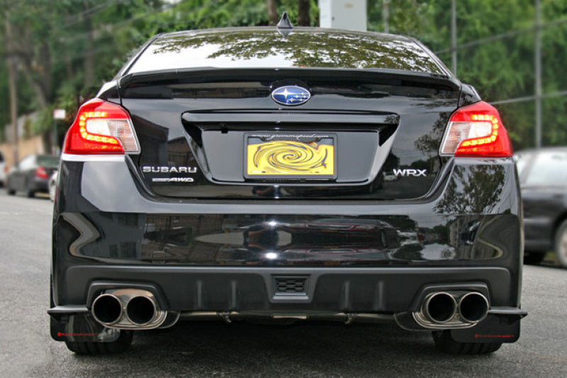 Rally Armor 15-21 Subaru WRX/STI (Sedan ONLY) Blue UR Mud Flap w/ White Logo-thumbmail-6