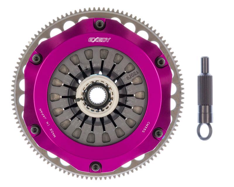 Exedy 2008-2015 Mitsubishi Lancer Evolution GSR L4 Hyper Compe-R Twin Cerametallic Clutch Rigid-thumbmail-7