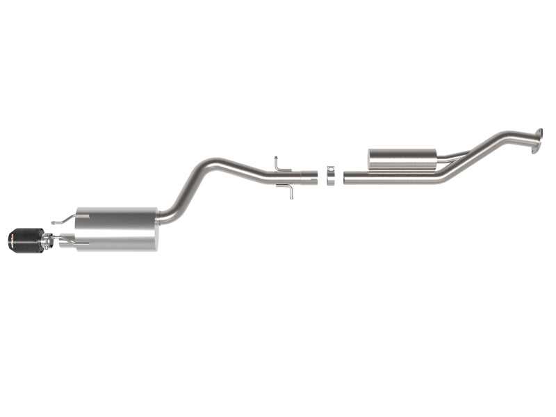 aFe Lexus IS300 01-05 L6-3.0L Takeda Cat-Back Exhaust System- Carbon Fiber Tip-thumbmail-5