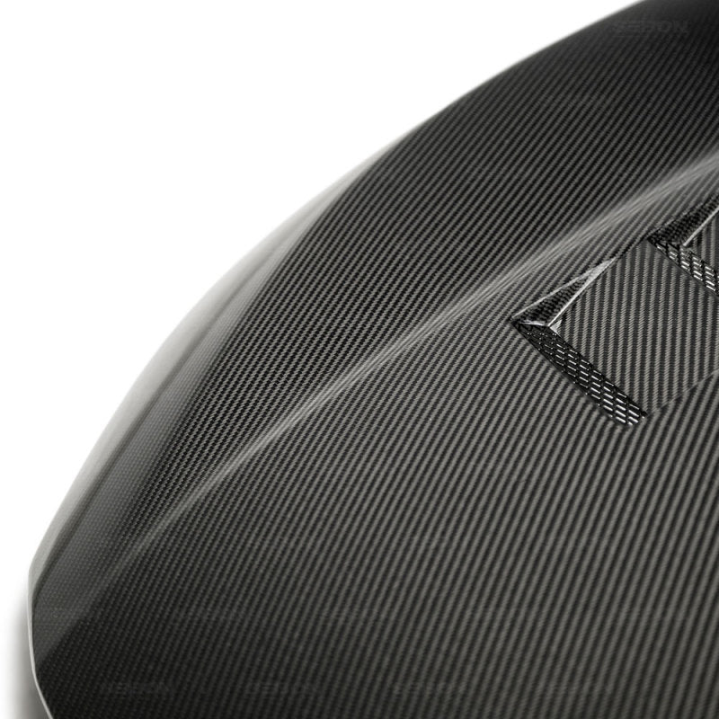 Seibon 17-18 Honda Civic Type-R TS-Style Carbon Fiber Hood-thumbmail-1