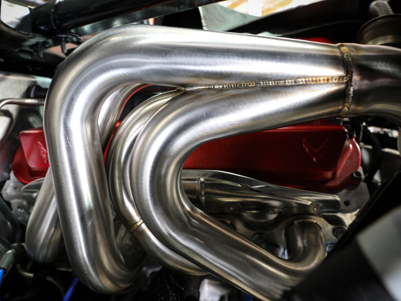 aFe Twisted 304SS Header 2020 Chevy Corvette (C8) 6.2L V8-thumbmail-3