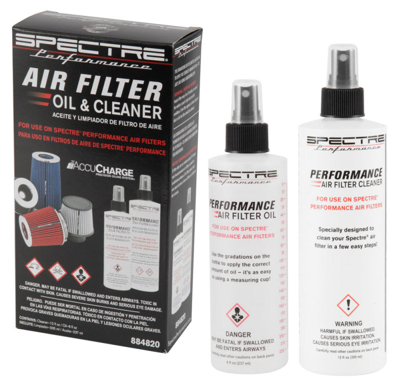 Spectre Accucharge Kit for HPR Filters - Clear-thumbmail-6