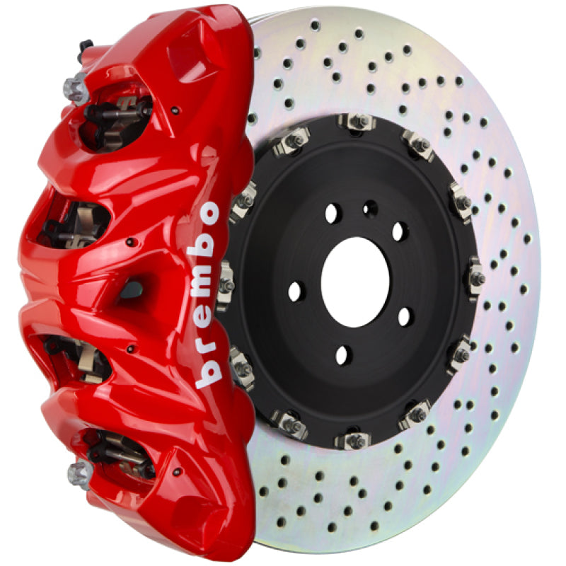 Brembo 18+ Atlas Front GT BBK 8 Piston Cast 412x38 2pc Rotor Drilled-Red-thumbmail-1