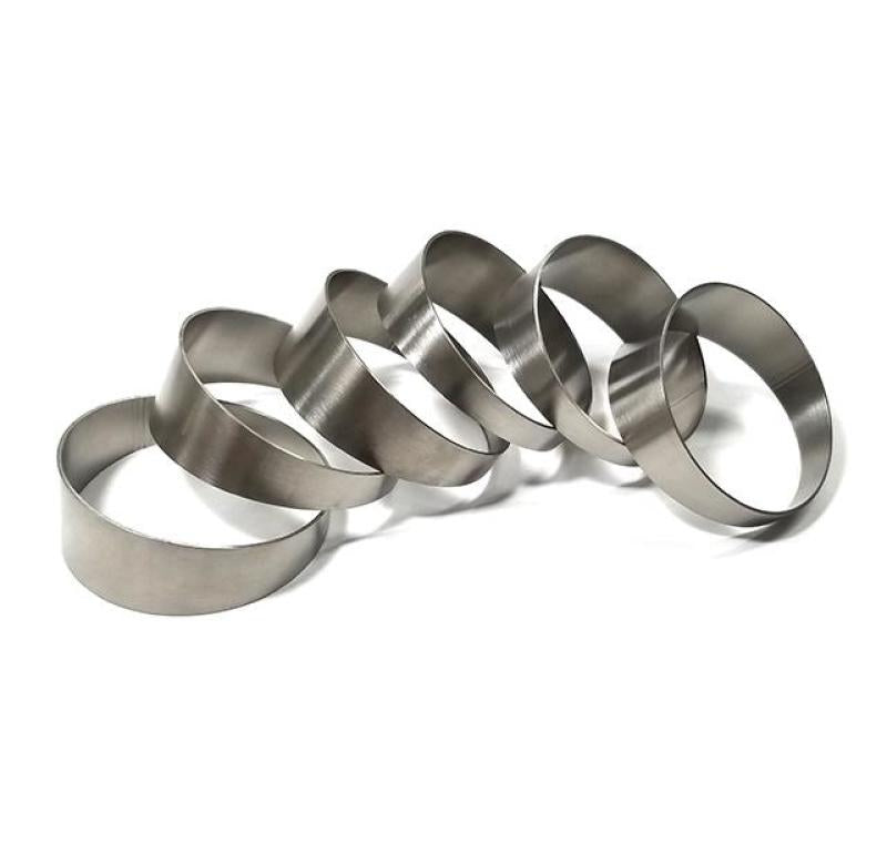 Ticon Industries 1.75in 7.5 Degree 2.63in CLR Loose Radius 1mm Wall Titanium Pie Cuts - 6pk-thumbmail-2