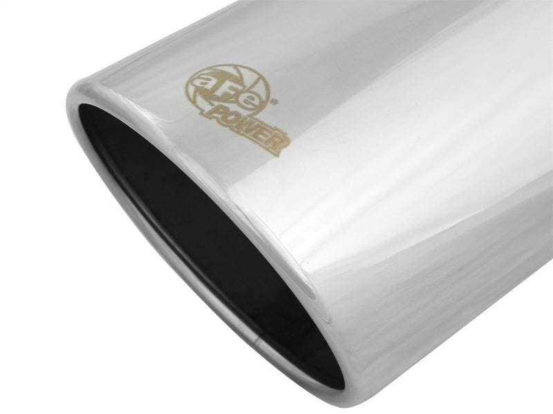 aFe Universal Bolt On Exhaust Tip Polished 5in Inlet x 6in Outlet x 12in Long-thumbmail-4