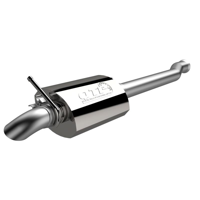 QTP 2018 Jeep Wrangler JL 304SS AR3 Crawler Exhaust w/Turn Down Exit-thumbmail-3
