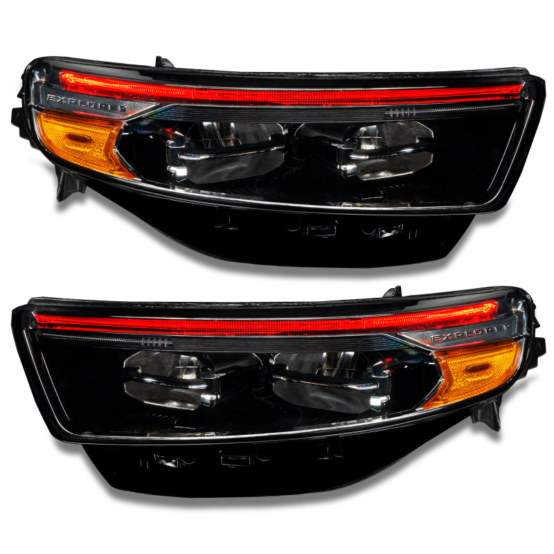 Oracle 20-22 Ford Explorer Dynamic RGB Headlight DRL Upgrade Kit - ColorSHIFT - Dynamic-thumbmail-6