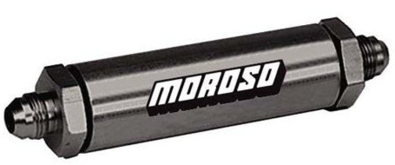 Moroso Oil Filter - In Line Screened -12An - Aluminum-thumbmail-1