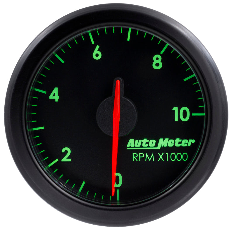 Autometer Airdrive 2-1/6in Tachometer Gauge 0-10K RMP - Black-thumbmail-3